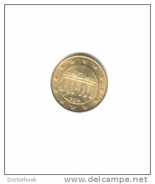 GERMANY  10  EURO CENTS  2002 D  (KM # 210) - Sonstige & Ohne Zuordnung