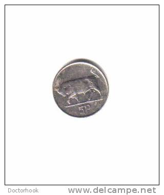 IRELAND    5  PENCE  1992  (KM # 28.1) - Ireland