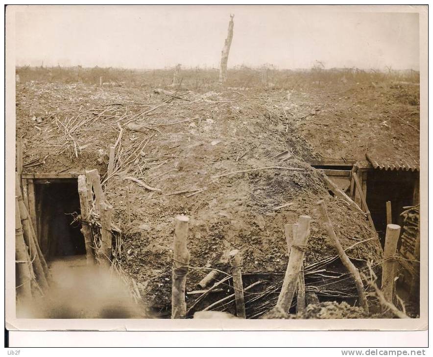 Gommecourt Pas De Calais Les Abris Allemands 1914-1918 14-18 WWI Ww1 1wk Poilus 1ere Guerre - War, Military