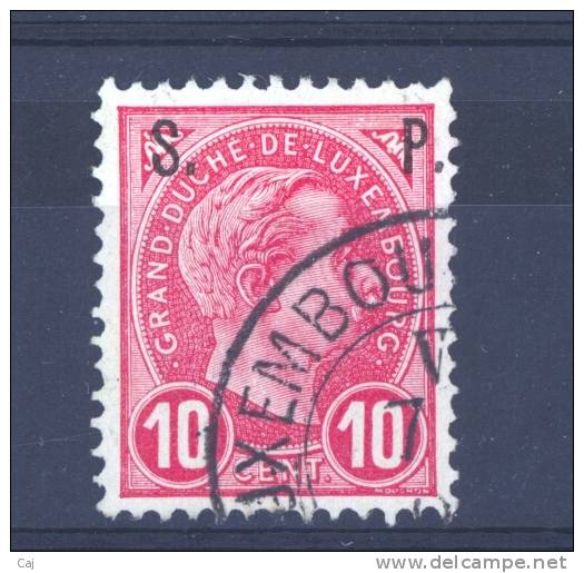 Luxembourg  -  Services  -  1895  :  Yv  81  (o)          ,     N2 - Dienstmarken