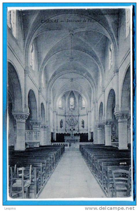 69 - CHENAS --  Intérieur De L'Eglise - Chenas