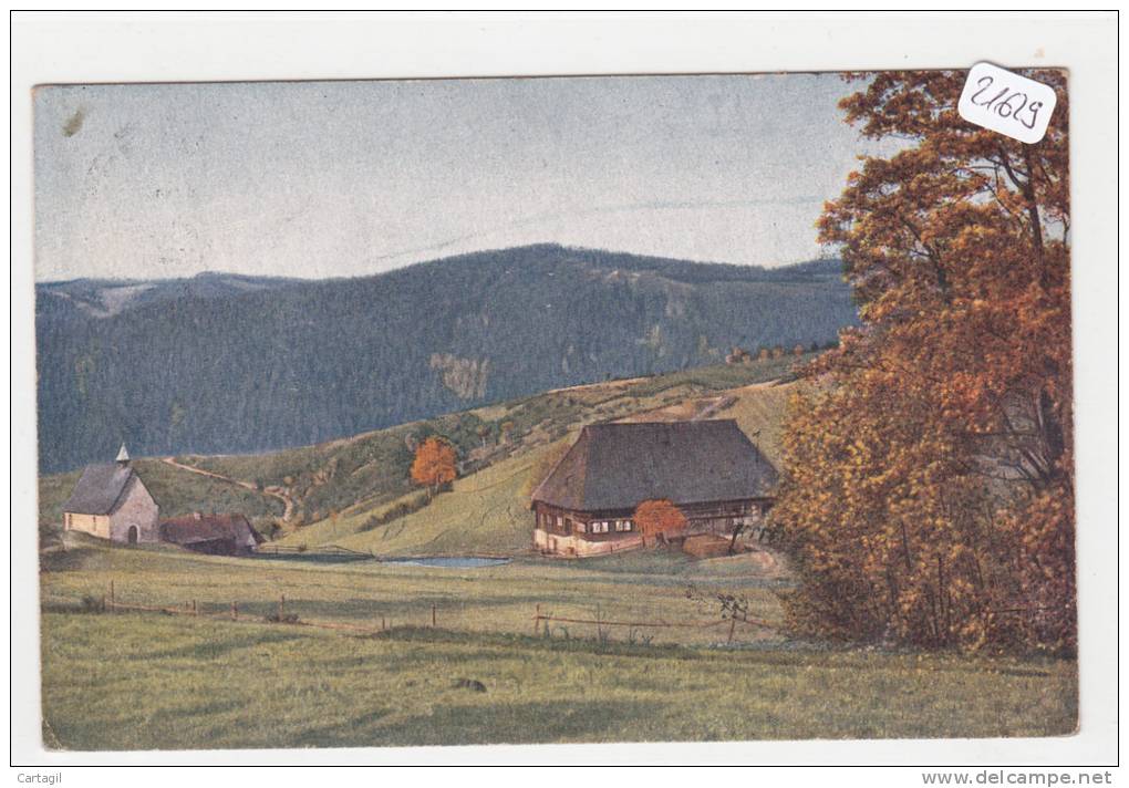 CPA -21629 -Allemagne - Künstlerkarte  Partie Am Hohnen Bei Triberg (2 Scans)-Envoi Gratuit - Triberg