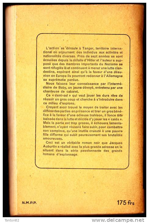 Collection Noire , Franco-Américaine N° 13 - Tu Laisseras Des Veuves - Jacques Auburtin - Éditions Du Globe - ( 1951 ) . - Denoel Crime Club