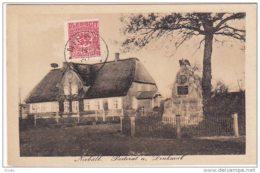 PGL AT373 - DEUTSCHLAND NIEBULL PASTORAT U. DENKMAL 1920 - Nordfriesland