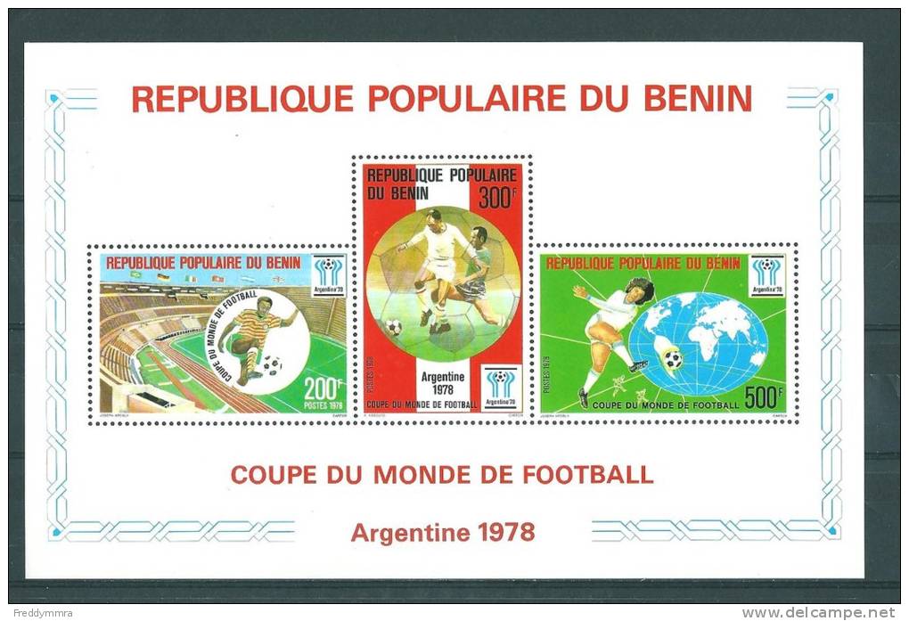 Bénin: BF 27 **  Argentine 78 - 1978 – Argentine