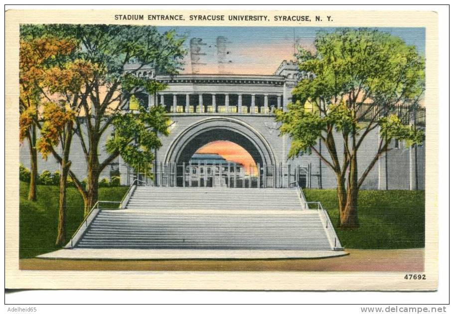 1946 Stadium Entrance Syracuse New York - Syracuse