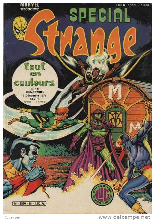 STRANGE SPECIAL N° 18 BE LUG 12-1979 - Strange