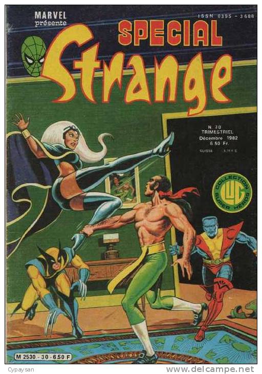 STRANGE SPECIAL N° 30 BE LUG 12-1982 - Strange