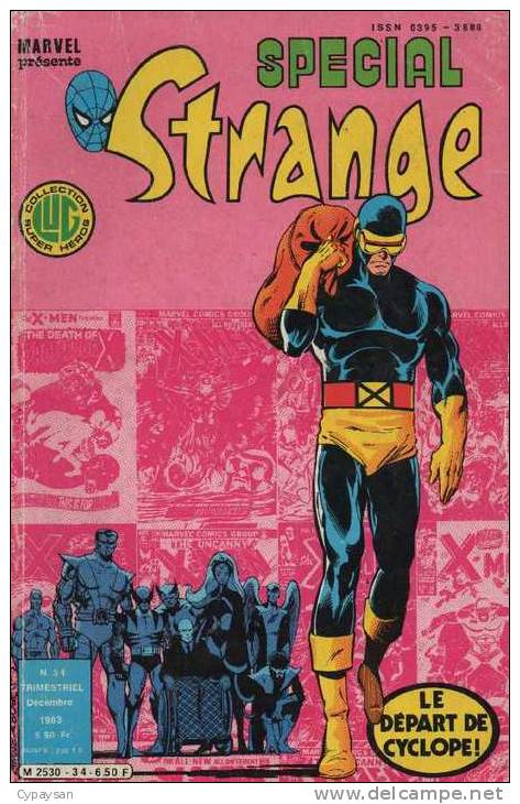 STRANGE SPECIAL N° 34 BE LUG 12-1983 - Strange