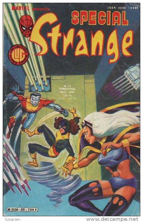 STRANGE SPECIAL N° 35 BE LUG 03-1984 - Strange