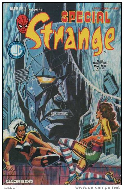 STRANGE SPECIAL N° 39 BE LUG 03-1985 - Strange