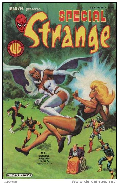 STRANGE SPECIAL N° 41 BE LUG 08-1985 - Strange