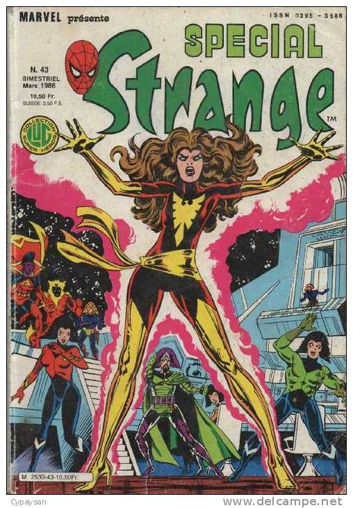 STRANGE SPECIAL N° 43 BE LUG 03-1986 - Strange