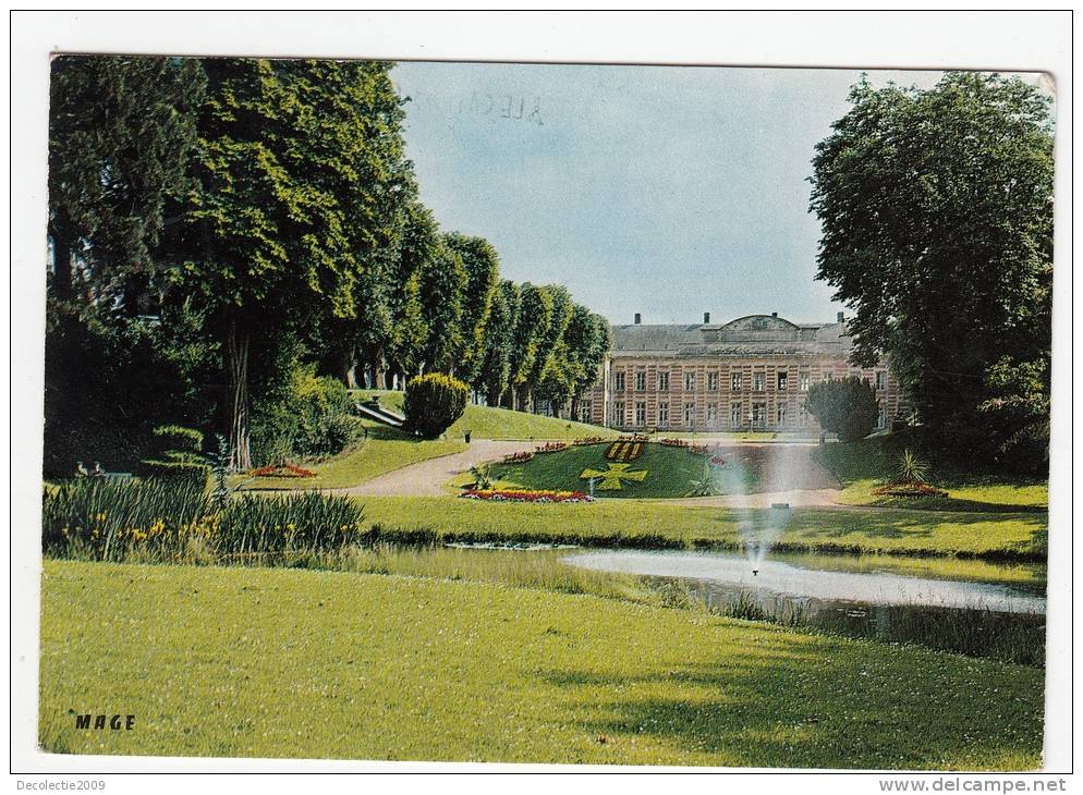 BR14476 Le Chateau Le Jardin Public  2 Scans - Le Cateau
