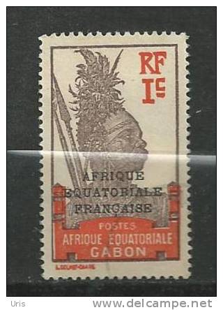 AFRIQUE  EQUATORIALE  FRANCAISE  N°  33  OBLITERE  FRAIS  DE  PORT  POUR  LA  FRANCE  1,10 - Altri & Non Classificati