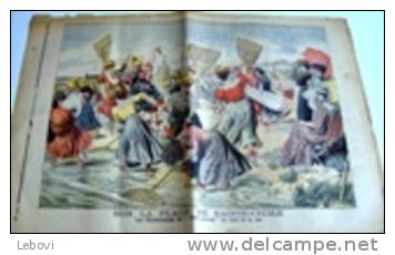 "Sur La Plage De SAINTE-CECILE" Illustration Et Articulet In  "Le Petit Journal" N° 765 - 16/07/1905 - Le Petit Parisien