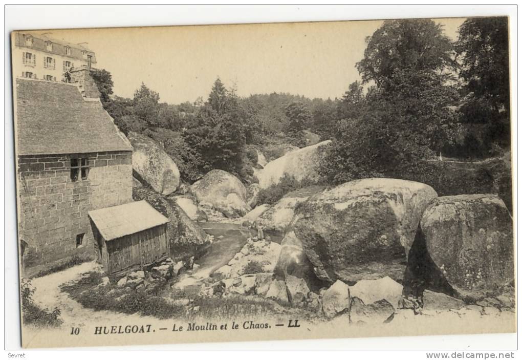 HUELGOAT. -  Le Moulin Et Le Chaos - Huelgoat