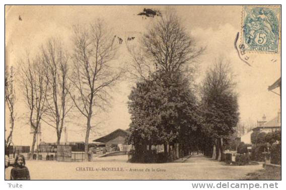 CHATEL SUR MOSELLE AVENUE DE LA GARE   PRECURSEUR - Chatel Sur Moselle