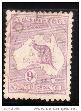 Australia 1915-24 Kangaroo &amp; Map Used - Oblitérés