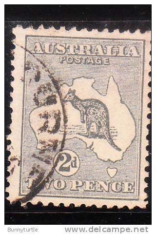 Australia 1915-24 Kangaroo &amp; Map Used - Oblitérés