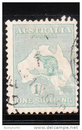 Australia 1929-30 Kangaroo-Map Used - Usati