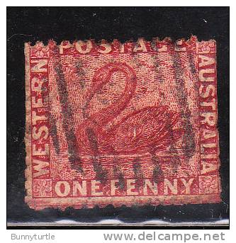 Western Australia 1861 Swan 1p Used - Used Stamps