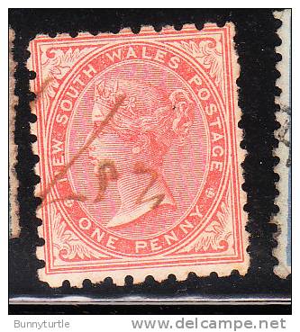 Australia New South Wales 1871-84 Queen Victoria Used Perf 10 - Oblitérés