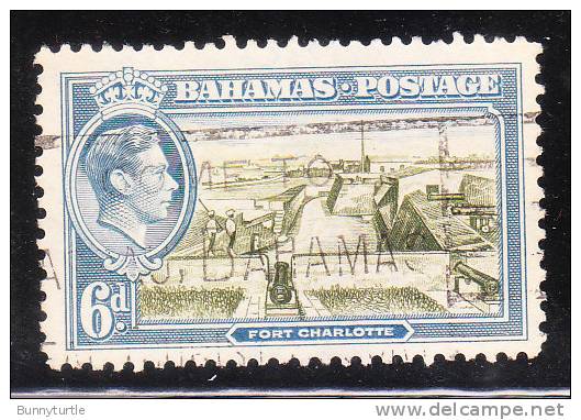 Bahamas 1938-46 KG Fort Used - 1859-1963 Kolonie Van De Kroon