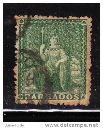 Barbados 1870 Britannia Used - Barbades (...-1966)