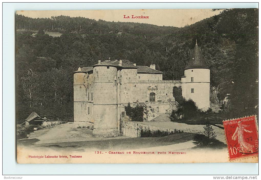 48  LA LOZERE CHATEAU DE ROQUEDOLS  PRES MEYRUEIS    131   JAMAIS VUE SUR DELCAMPE   TTB - Meyrueis