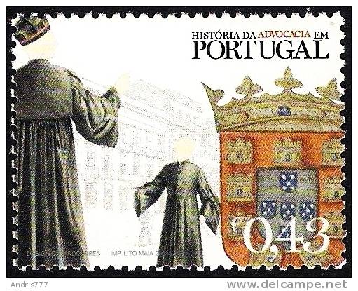 Portugal 2003 History Of The Advocacy  Lawyers National Emblem Courthouse - Neufs