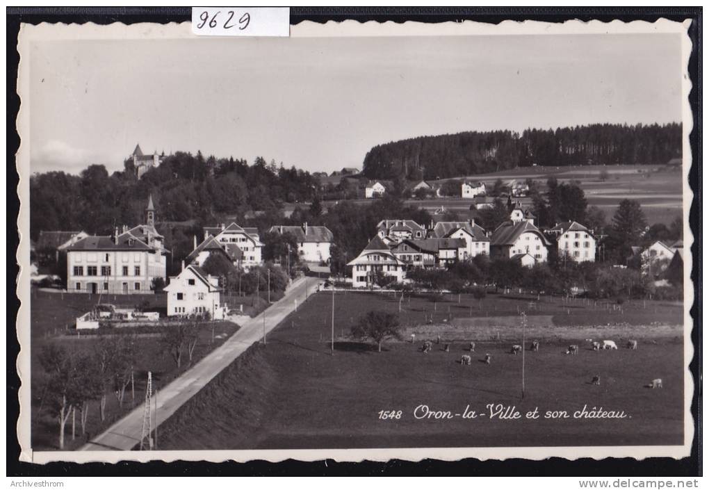 Oron-la-Ville, Au Bout De La Route, Sous Le Château ; Vers 1950 (9629) - Oron