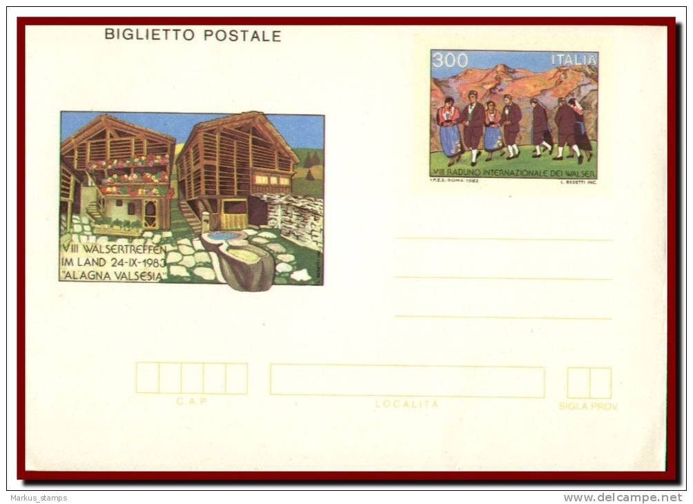 1977-1985 Italy, Lot of 11 different stationery letter cards, biglietto postale, mint