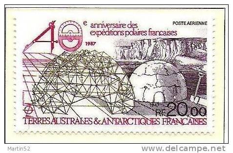T.A.A.F. 1987: Michel-No. 231 Expeditions Polaires ** MNH (cote 13.00 Euro) - Programas De Investigación