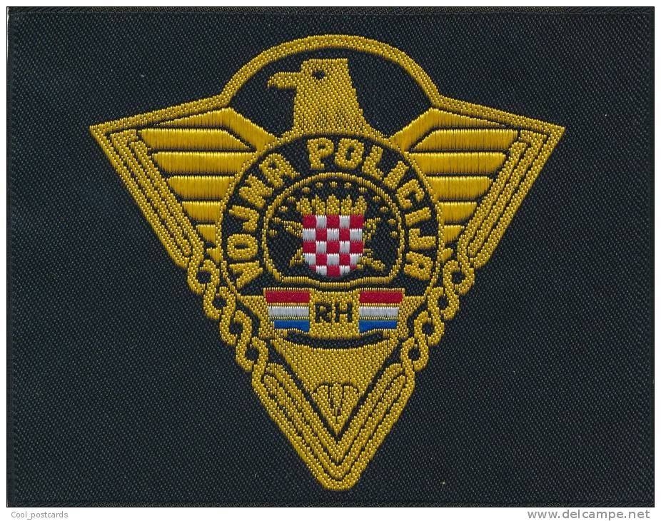 CROATIA, MILITARY POLICE SLEEVE PATCH, VOJNA POLICIJA - Stoffabzeichen