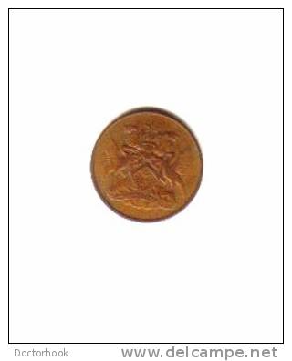 TRINIDAD &amp; TOBAGO   1  CENTS  1966 (KM # 1) - Trinidad & Tobago