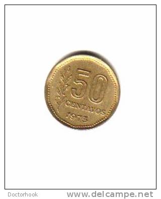 ARGENTINA   50  CENTAVOS  1973 (KM # 68) - Argentine