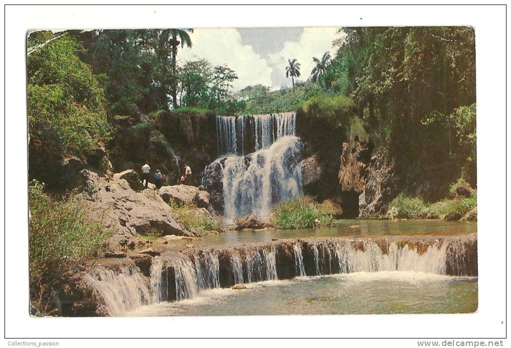 Cp, Cuba, Las Villas, Saltos Del Rio Hanbanilla Falls At The Hanabilla River, Voyagée - Cuba