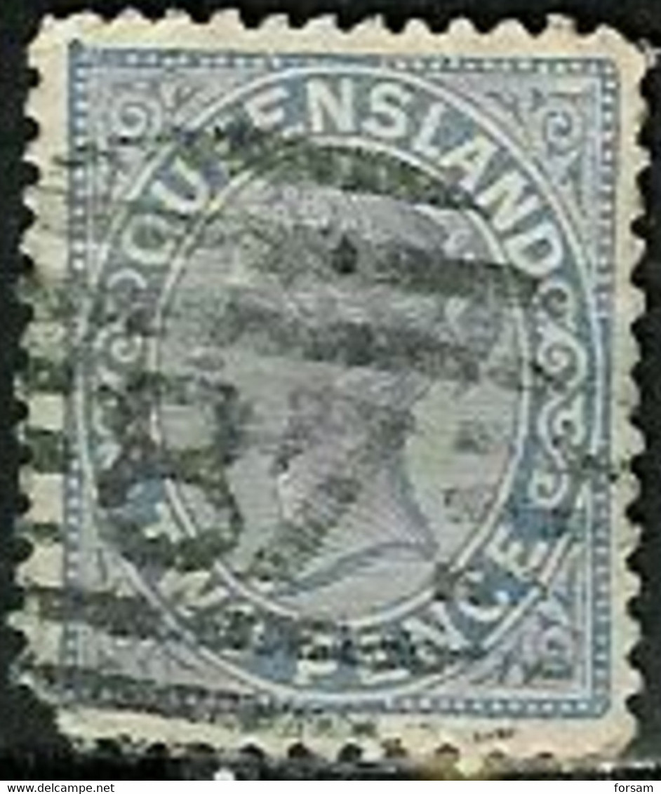 AUSTRALIA-QUEENSLAND..187 9/81..Michel #  41b..used. - Gebraucht