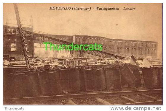 BEVERLO BEVERLOO BEERINGEN WASCHPLAATSEN LAVOIRS - Beringen