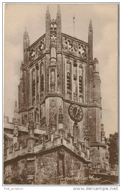 Royaume-Uni - Angleterre  - Fairford - Church Tower - Autres & Non Classés