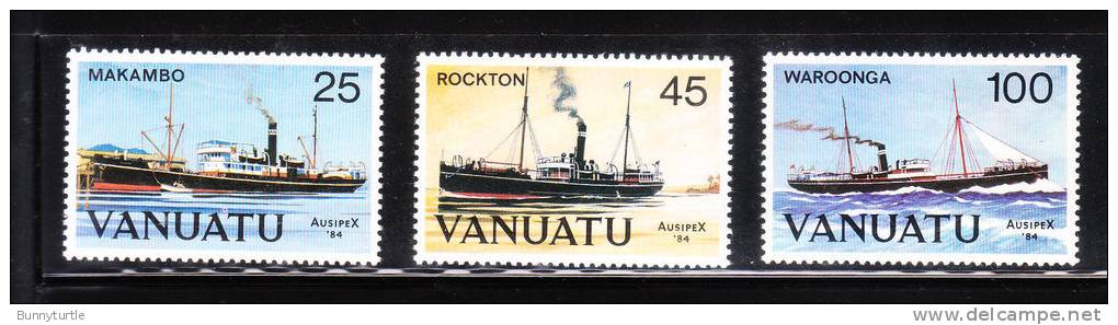 Vanuatu 1984 Ausipex Ships MNH - Vanuatu (1980-...)