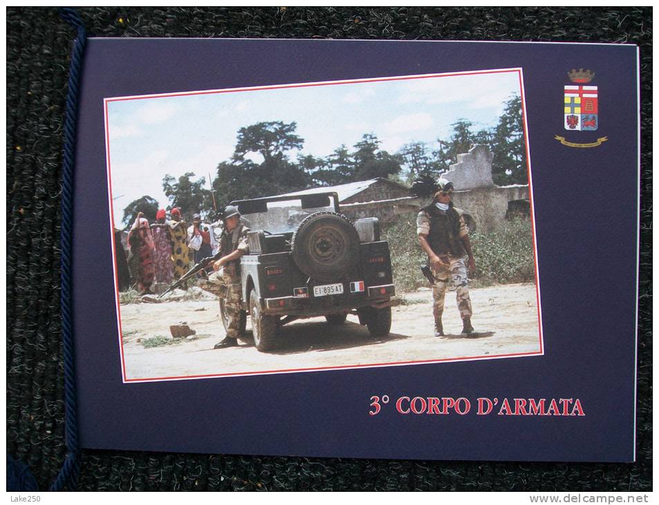 CALENDARIO 3° CORPO D'ARMATA 1994 - Groot Formaat: 1991-00