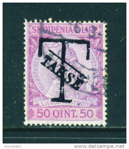 ALBANIA   -  1914  Postage Due  50q  Used As Scan - Albania