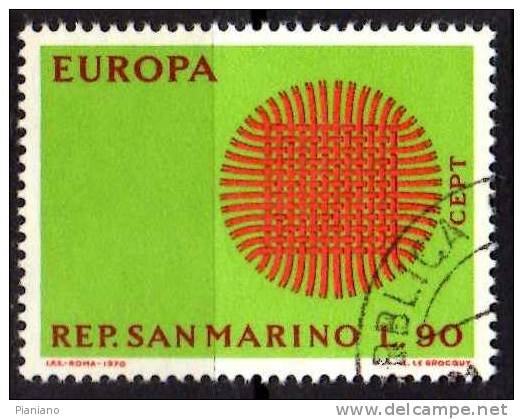 PIA - SMA - 1970 :  Europa  - (SAS 807-808) - Used Stamps