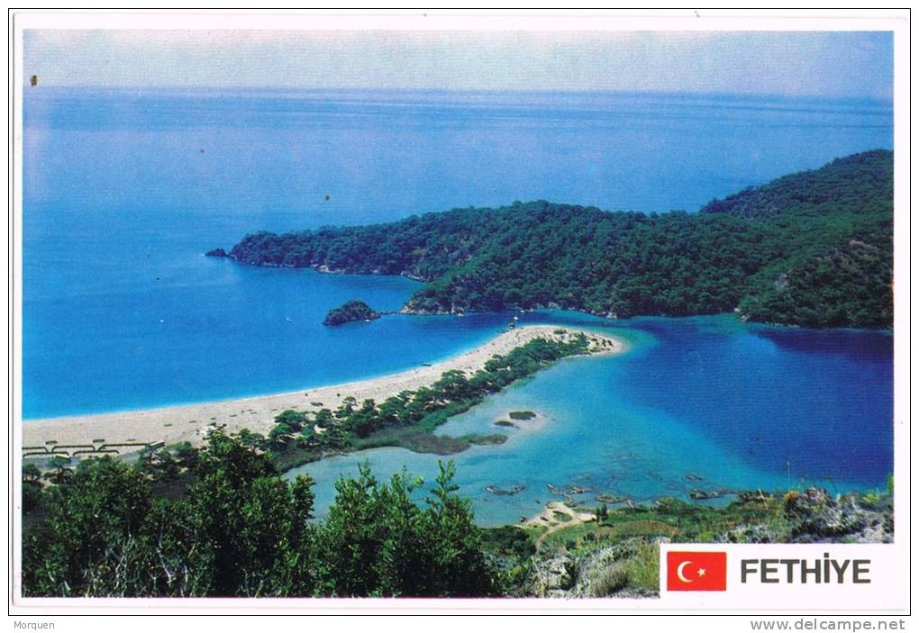 Postal  Aerea FETHIYE (Turquia) 1987. A Alemania - Briefe U. Dokumente