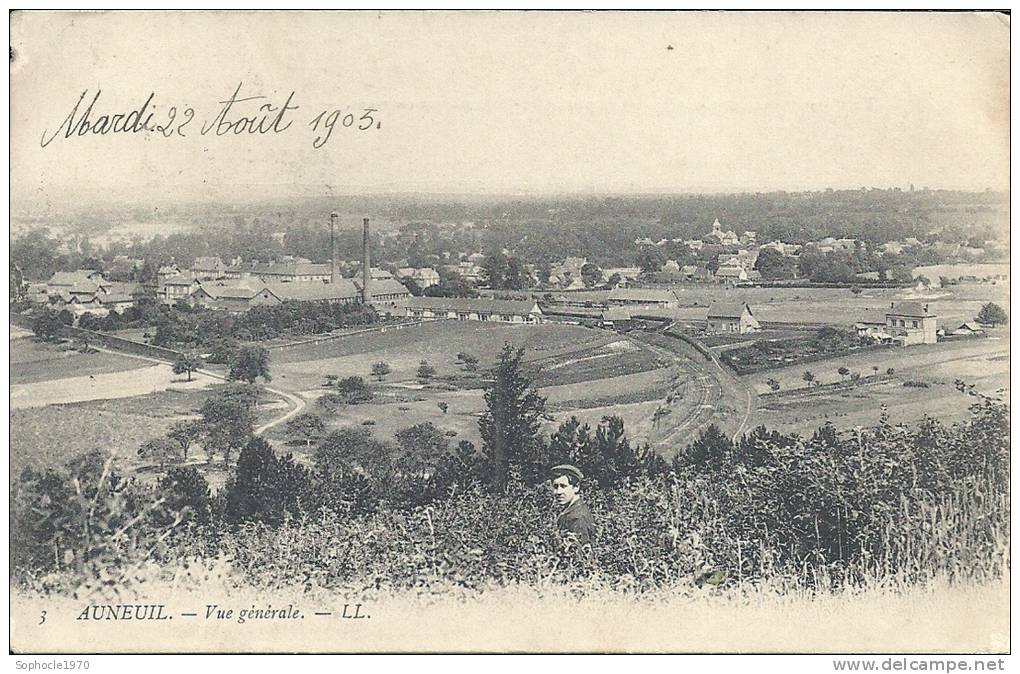 PICARDIE - 60 - OISE - BEAUVAIS - AUNEUIL - 2800 Habitants -Vue Générale - Auneuil