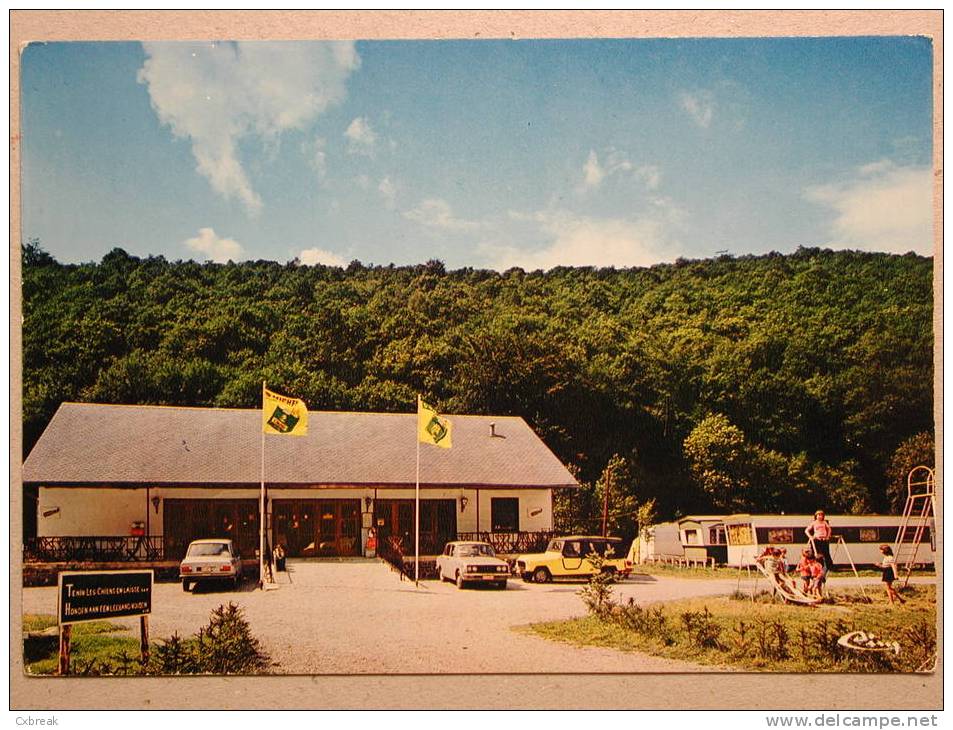 Renault 4 Rodeo, Toyota Corona, Peugeot 304, Caravane, Camping "Ile Des Goutelles", Poupehan Sur Semois - Passenger Cars