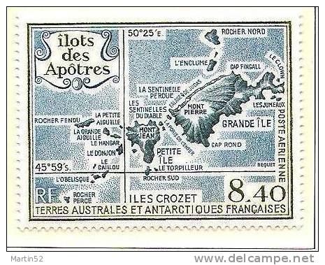 T.A.A.F. 1989: Michel-No. 244  Ilots Des Apòtres  ** MNH (cote 4.50 Euro) - Iles