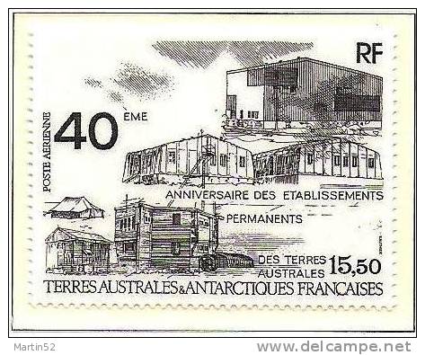 T.A.A.F. 1989: Michel-No. 251 Etablissements Permanentes  ** MNH (cote 8.00 Euro) - Programmi Di Ricerca